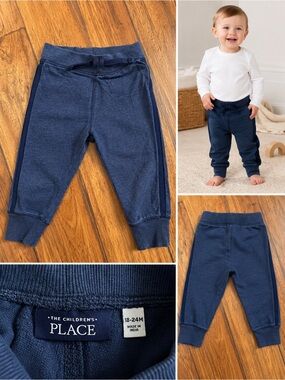 The Children’s Place Navy Jogger Sweatpants 18–24M